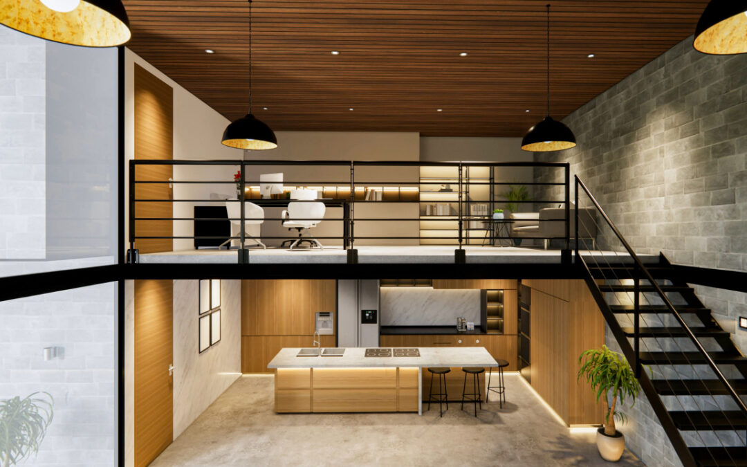 Bauholz w architekturze wnętrz: jak tworzyć surową elegancję z odzyskanego drewna