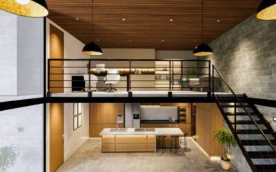 Bauholz w architekturze wnętrz: jak tworzyć surową elegancję z odzyskanego drewna